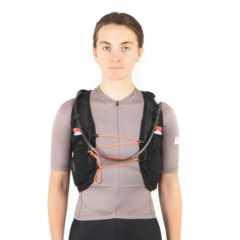 Restrap Lightweight Race Hydration Vest Large/XL in Black-3