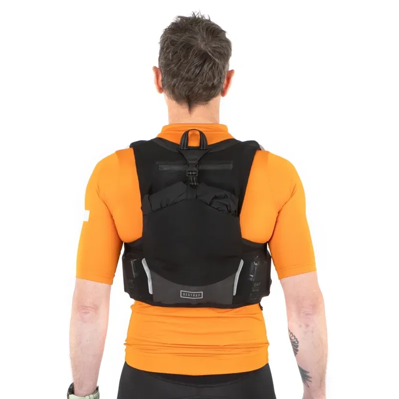 Restrap Lightweight Race Hydration Vest Large/XL in Black-4