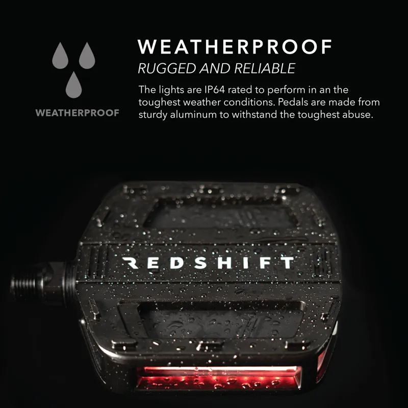 Redshift Arclight City Pedals with Adjustable LEDs-4