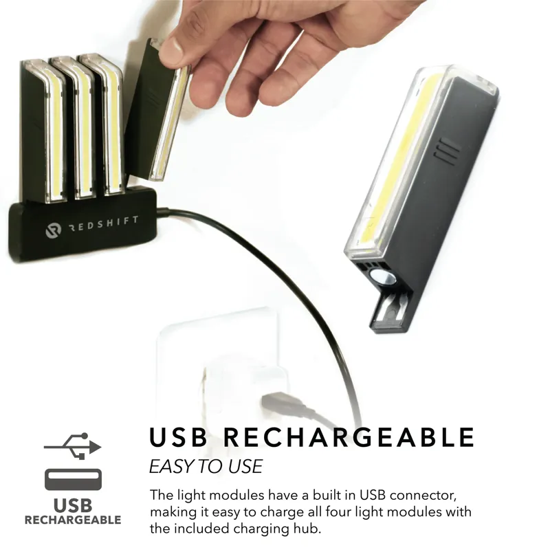 Redshift Arclight City Pedals with Adjustable LEDs-5