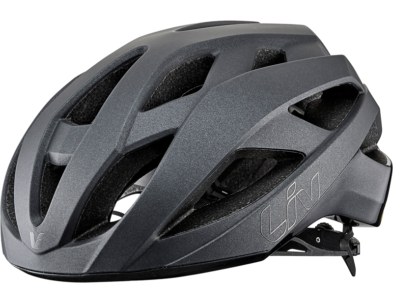 Liv Rev Comp MIPS Helmet in Gloss Asphalt Black-1