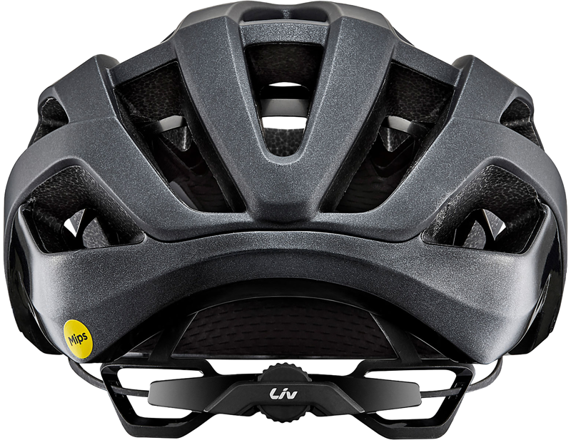 Liv Rev Comp MIPS Helmet in Gloss Asphalt Black-4