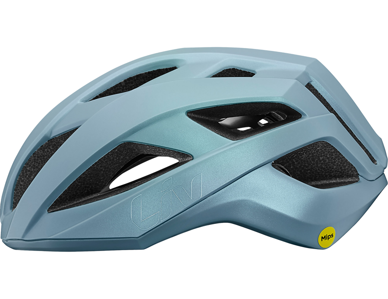 Liv Rev Comp MIPS Helmet in Matte Prismatic Blue-2