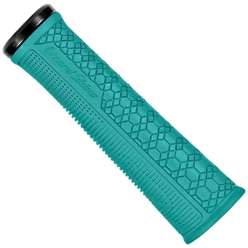 Balfes Bikes Lizard Skins Single Clamp Lock On Gradient Grips in Teal | Free postage over £30, £10 off first order, price match & 0% finance.
