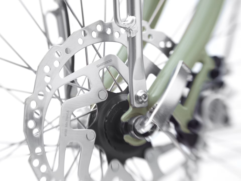 Electra Loft Go 5i 500wh Step Through Electric Hybrid Bike 2025 in Green-5