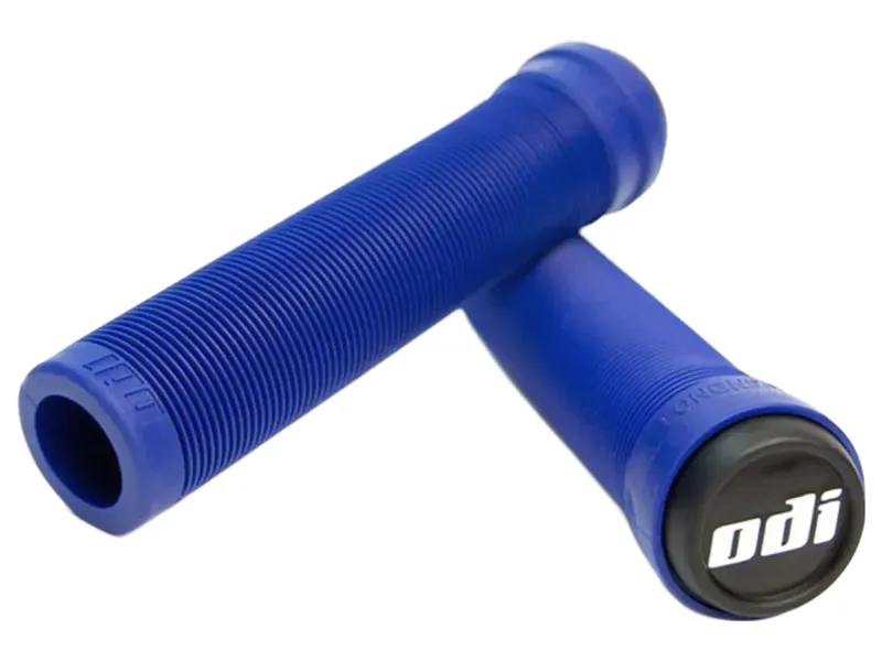 Longneck Pro Soft BMX / Scooter Grips 135mm - Blue