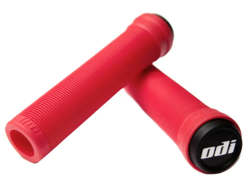 Longneck Pro Soft BMX / Scooter Grips 135mm - Red