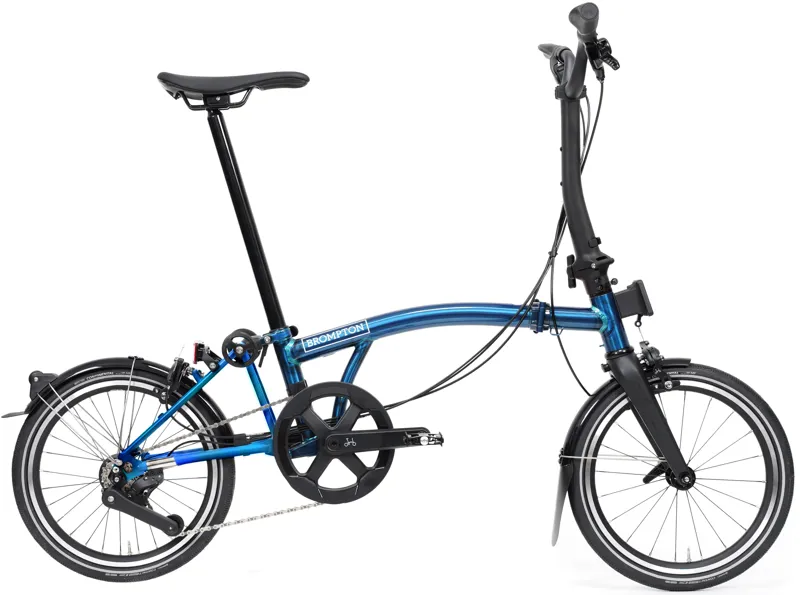 Brompton P Line V2 4-Speed Folding Bike 2026 in Pacific Lacquer