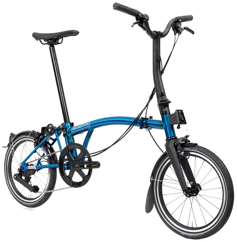 Brompton P Line V2 4-Speed Folding Bike 2026 in Pacific Lacquer-1