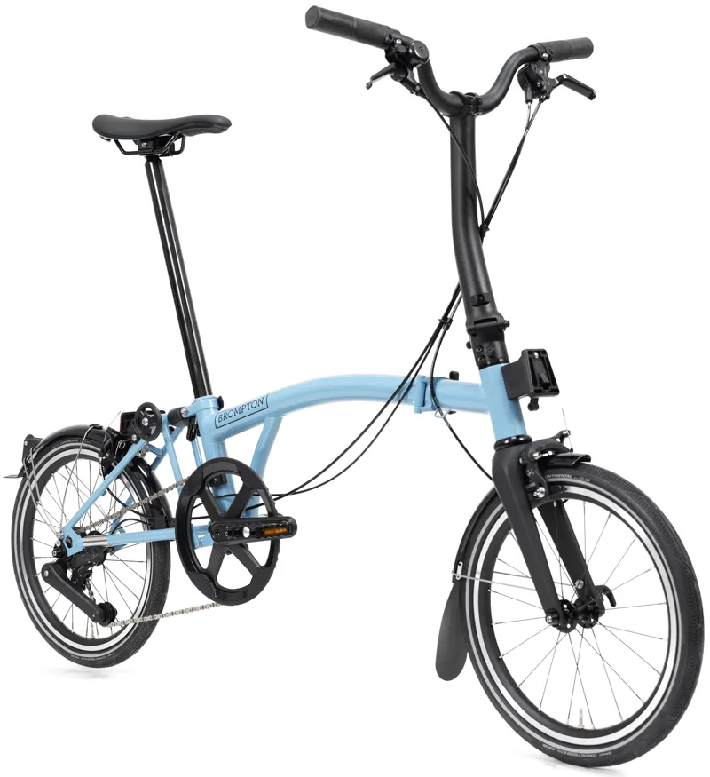 Brompton P Line V2 4-Speed Folding Bike 2026 in Cloud Metallic-2