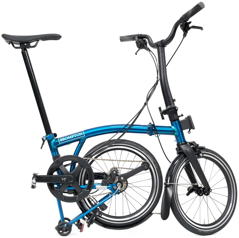 Brompton P Line V2 4-Speed Folding Bike 2026 in Pacific Lacquer-2