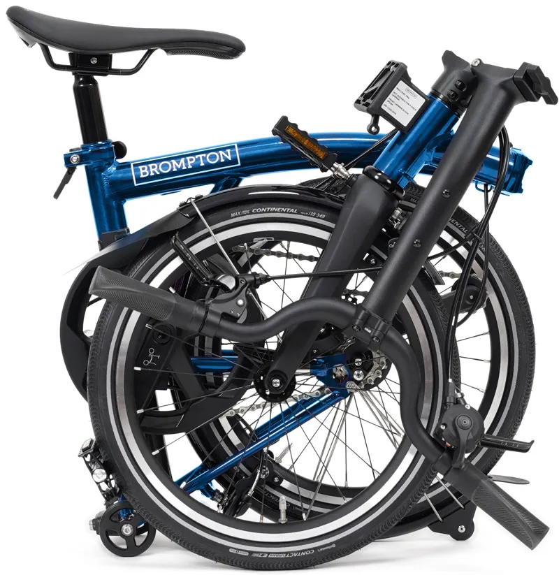 Brompton P Line V2 4-Speed Folding Bike 2026 in Pacific Lacquer-3