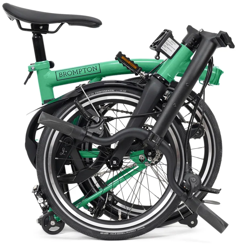 Brompton P Line V2 4-Speed Folding Bike 2026 in Palm Green-3