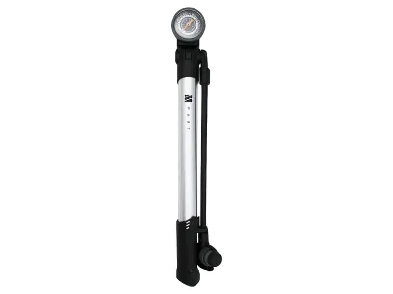 M Part Mini Floor Pump with Dial Gauge