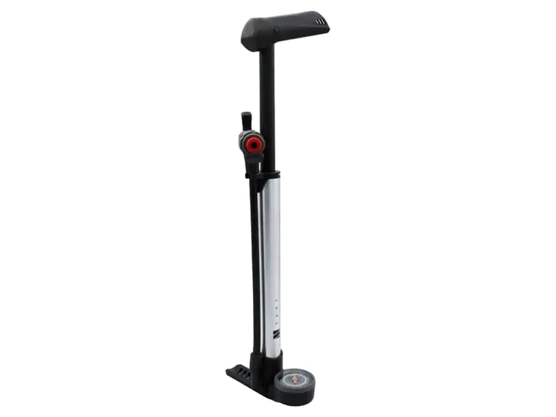 M Part Mini Floor Pump with Dial Gauge-1