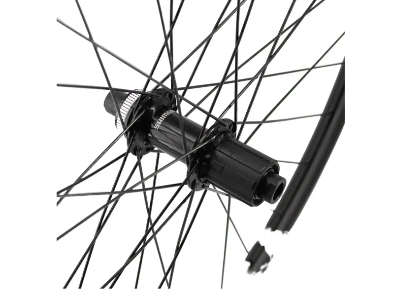 M Part Road Rear Wheel Shimano Tiagra CL Hub 142x12mm 700c in Black-2