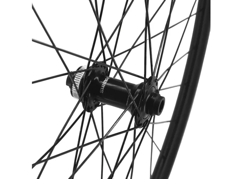 M Part Shimano Tiagra CL Road Front Wheel 700c 100x12mm in Black-2