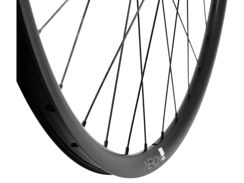 M Part Shimano Tiagra CL Road Front Wheel 700c 100x12mm in Black-3