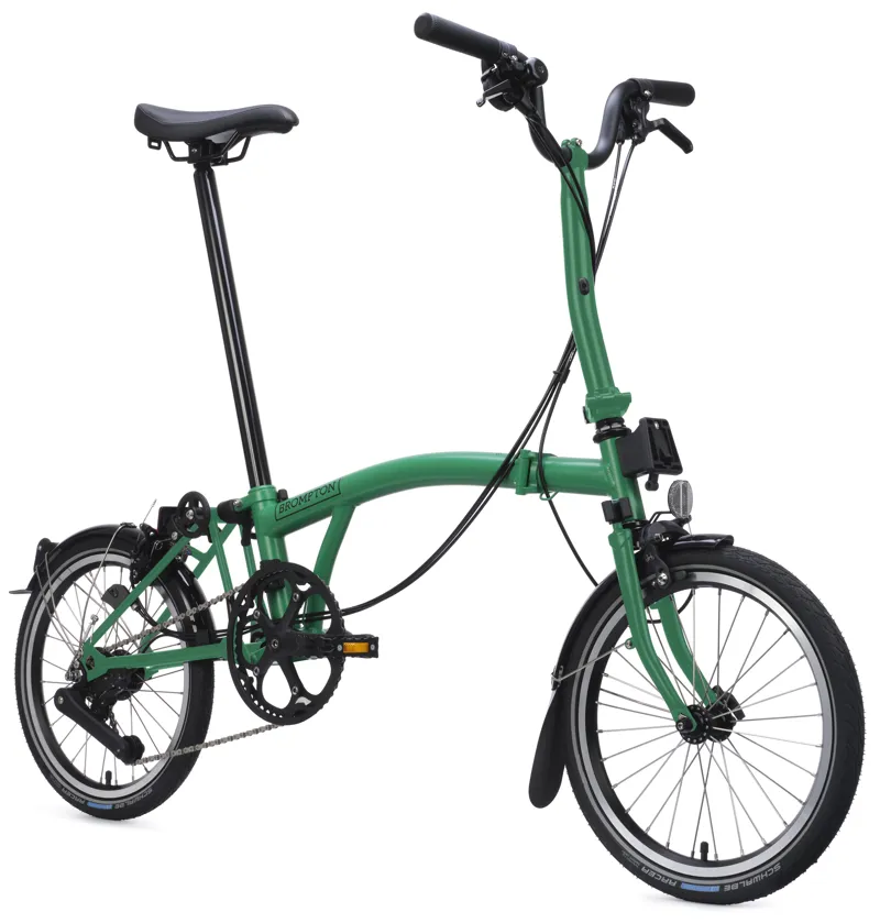 Brompton C Line 12-Speed Folding Bike 2026 in Palm Green-2
