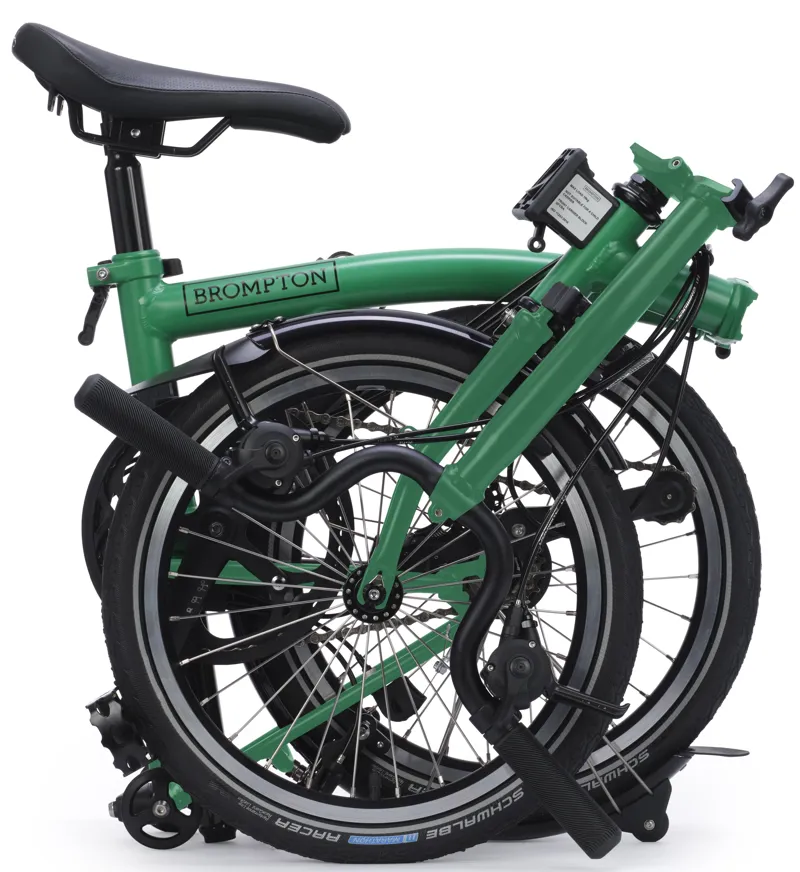 Brompton C Line 12-Speed Folding Bike 2026 in Palm Green-4