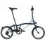 Brompton C Line 12-Speed Folding Bike 2025 in Ocean Blue