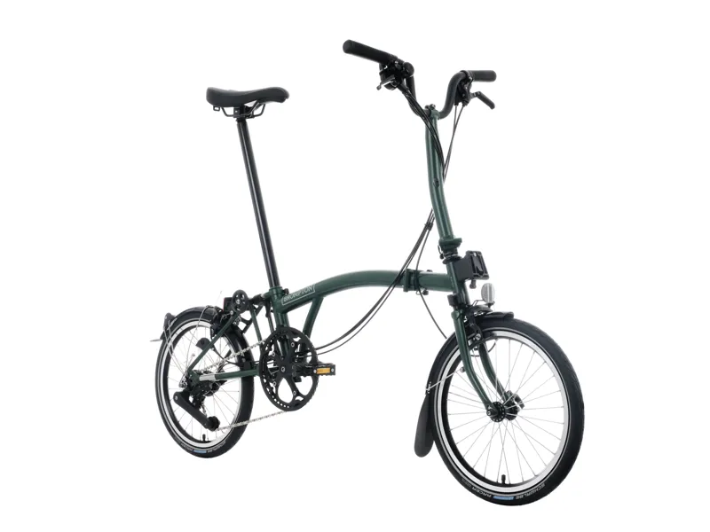 Brompton C Line 12-Speed Folding Bike 2025 in Racing Green-7