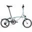 Brompton C Line 12-Speed Folding Bike 2025 in Turkish Green