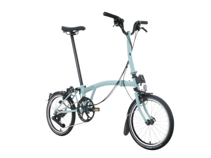 Brompton C Line 12-Speed Folding Bike 2025 in Turkish Green-7