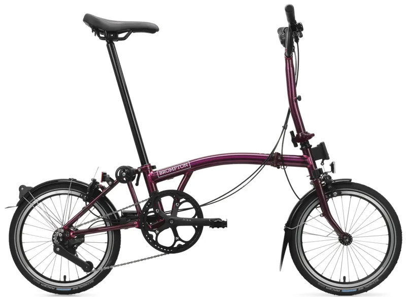 Balfes Bikes Brompton C Line 4-Speed Folding Bike 2026 in Amethyst Lacquer | Free postage over £30, £10 off first order, price match & 0% finance.