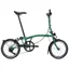 Brompton C Line 4-Speed Folding Bike 2026 in Palm Green