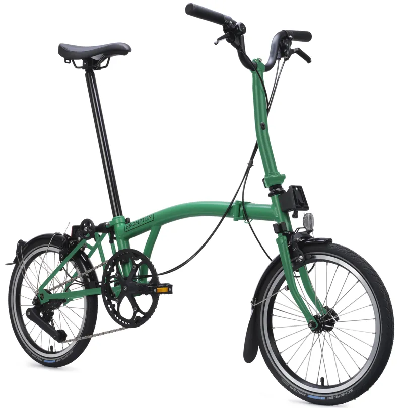 Brompton C Line 4-Speed Folding Bike 2026 in Palm Green-2