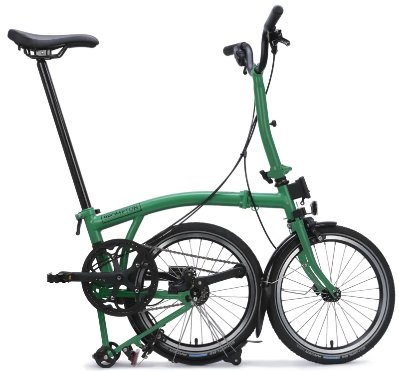 Brompton C Line 4-Speed Folding Bike 2026 in Palm Green-3