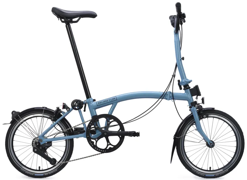 Balfes Bikes Brompton C Line 4-Speed Folding Bike 2026 in Cloud Metallic | Free postage over £30, £10 off first order, price match & 0% finance.