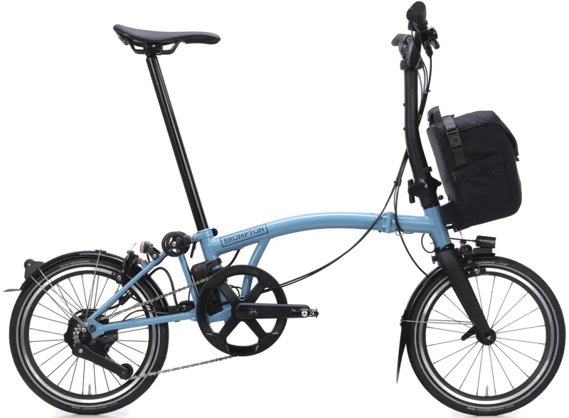 Balfes Bikes Brompton Electric P Line 4-Speed Folding Bike 2026 in Cloud Metallic | Free postage over £30, £10 off first order, price match & 0% finance.