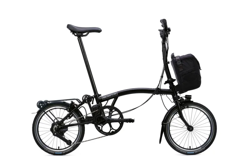 Brompton Electric C Line with SuperRoll+ 4-Speed Folding Bike 2026 in Matt Black-6