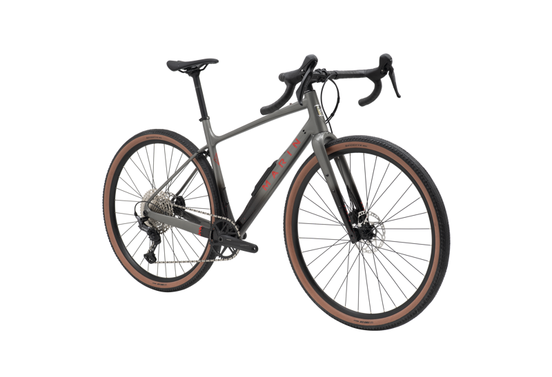 Marin Headlands 1 Gravel Bike 2026 in Grey Black-1
