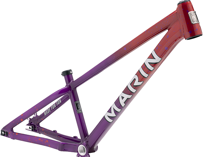 Marin Alcatraz 2 Hardtail Mountain Bike Frameset 2027 in Red/Purple-1