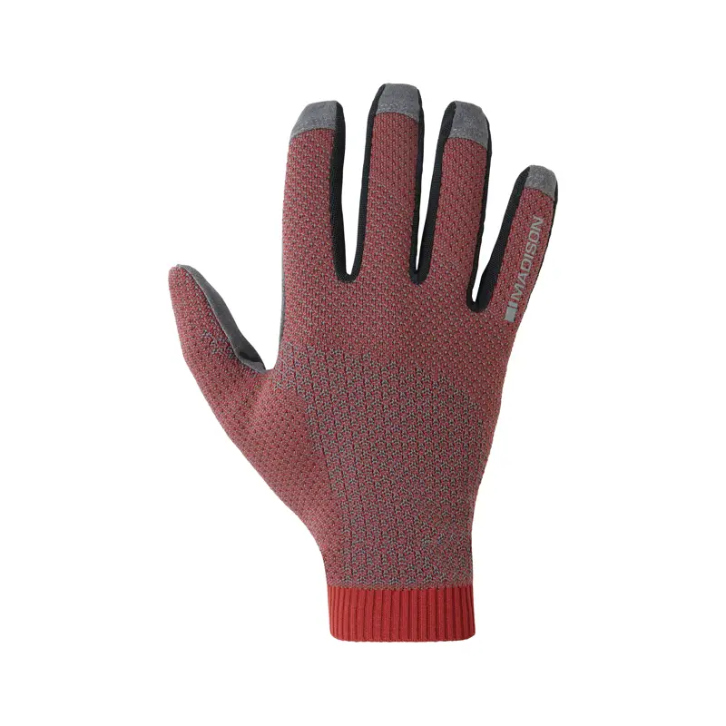 Balfes Bikes Madison Flux Trail Gloves in Mineral Red | Free postage over £30, £10 off first order, price match & 0% finance.