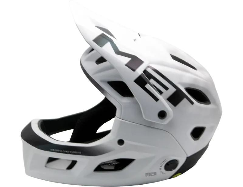 EX DISPLAY MET Parachute MCR MIPS Convertible Full-Face Helmet Medium 56-58cm in White-1