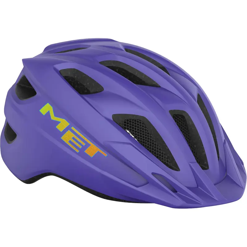Balfes Bikes Met MET Crackerjack Kids Helmet in Purple | Free postage over £30, £10 off first order, price match & 0% finance.
