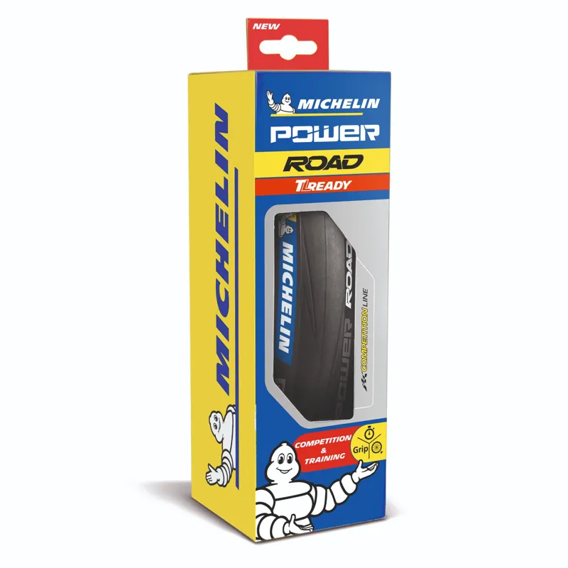 Michelin Power Tubeless Road Tyre 700c in Black-1