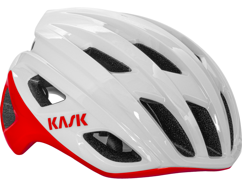 Kask Mojito Cubed WG11 Road Helmet in White/Red