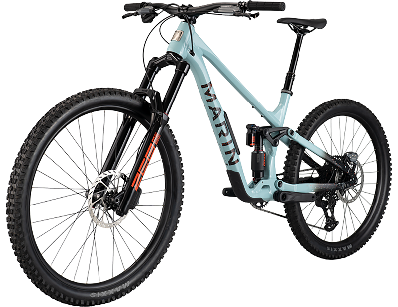 Marin Alpine Trail 2 Full Suspension Mountain Bike 2026 in Ash Blue Black-2