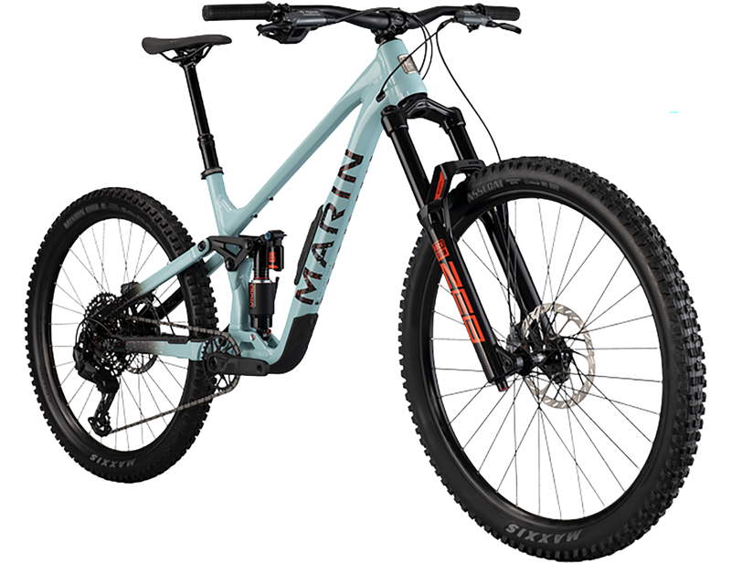 Marin Alpine Trail 2 Full Suspension Mountain Bike 2026 in Ash Blue Black-1