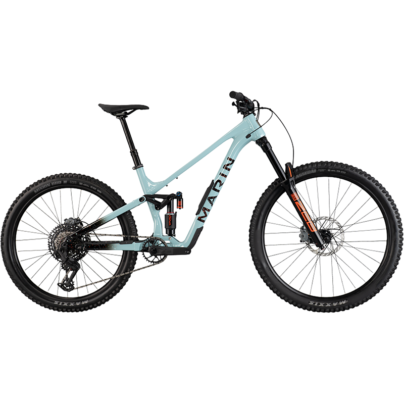 Balfes Bikes Marin Alpine Trail 2 Full Suspension Mountain Bike 2026 in Ash Blue Black | Free postage over £30, £10 off first order, price match & 0% finance.