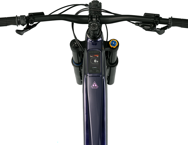 Marin Alpine Trail E1 Electric Full Suspension Mountain Bike 2027 in Purple-3