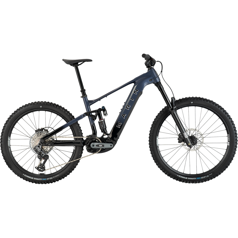 Balfes Bikes Marin Alpine Trail EXR Electric Full Suspension Mountain Bike 2027 in Black | Free postage over £30, £10 off first order, price match & 0% finance.