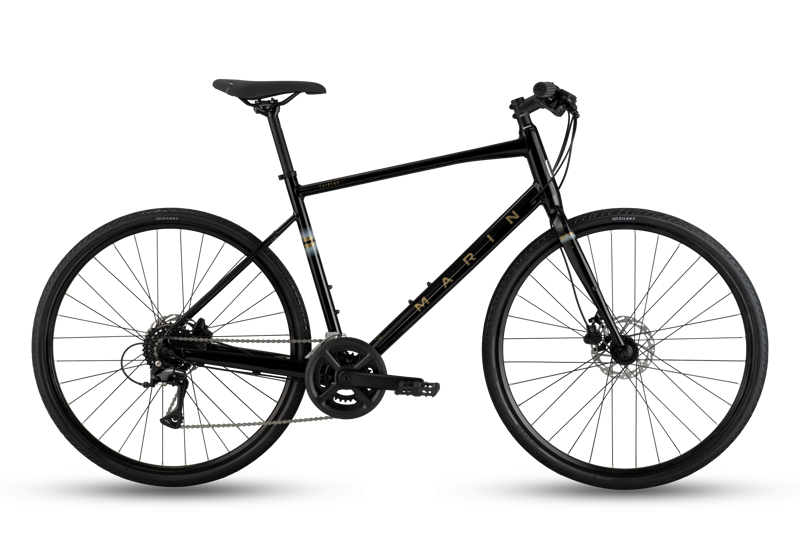 Marin Fairfax 2 Hybrid Bike 2027 in Black