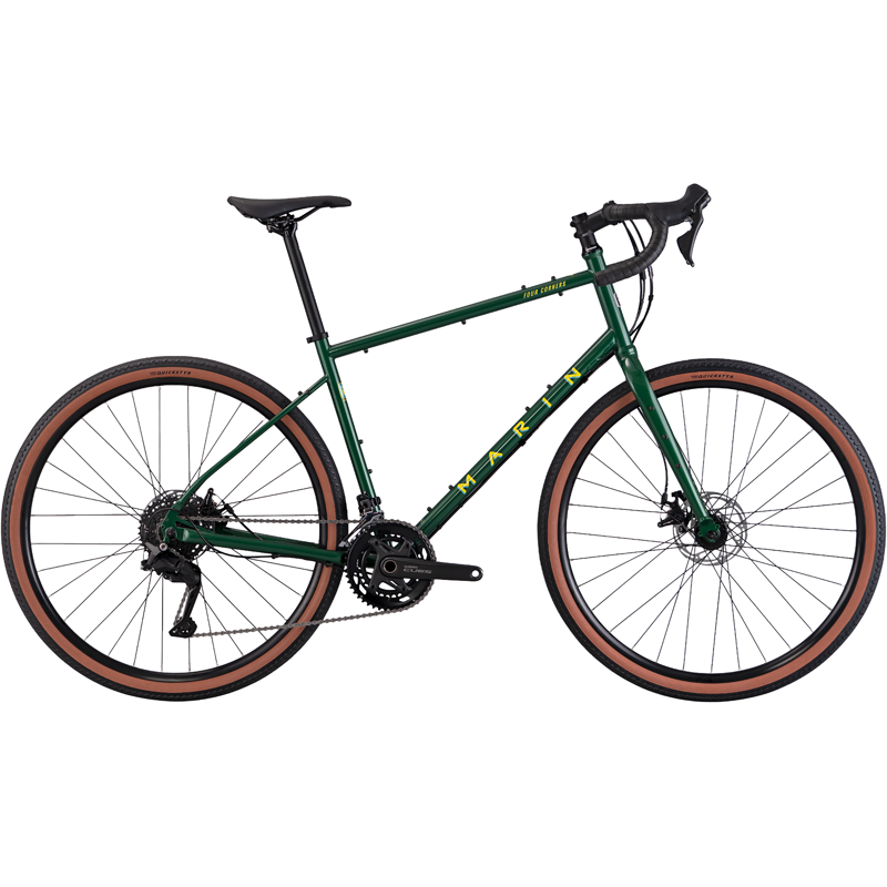 Balfes Bikes Marin Four Corners 1 Gravel Bike 2027 in Green | Free postage over £30, £10 off first order, price match & 0% finance.