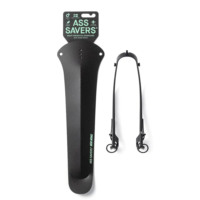 Balfes Bikes Ass Savers Ass Saver Win Wing 2 Road Rear Mudguard in Black | Free postage over £30, £10 off first order, price match & 0% finance.